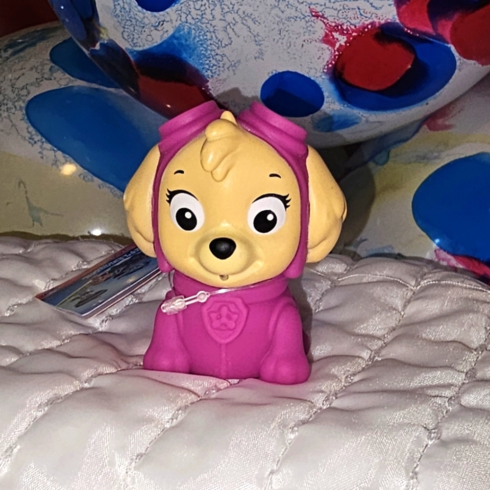 Brand new Nickelodeon Paw Patrol Squeezable Bath Toy